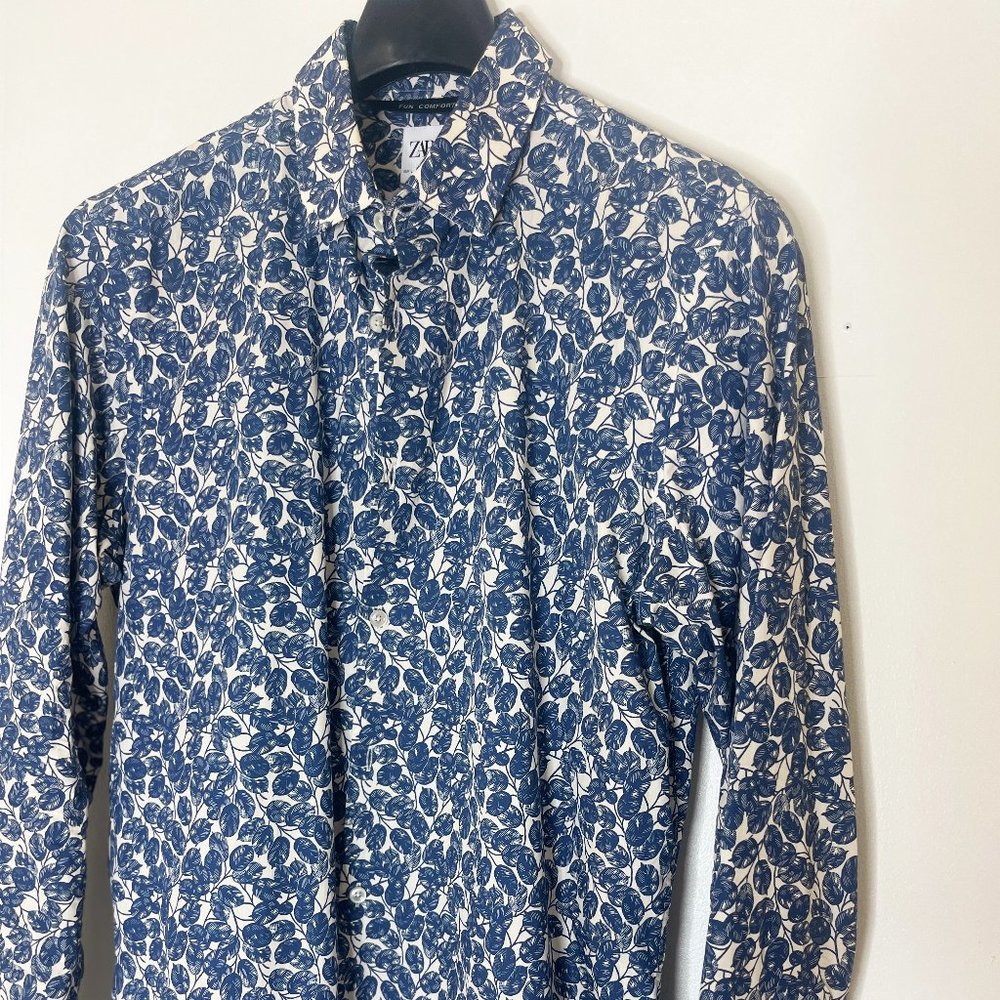 Zara Men's Dress Shirt Cotton